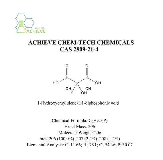 1-gidroksietiliden-1,1-difosfonik kislota CAS 2809-21-4