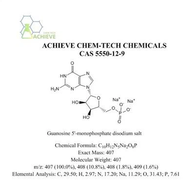 Guanozin 5'-monofosfat disodiy tuzi CAS 5550-12-9