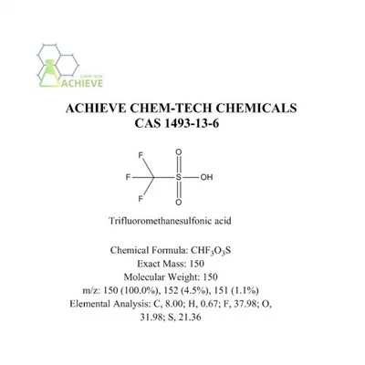 Triflorometansülfonik kislota CAS 1493-13-6