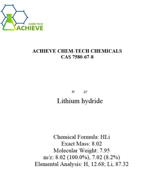 Lityum gidridi cas 7580-67-8